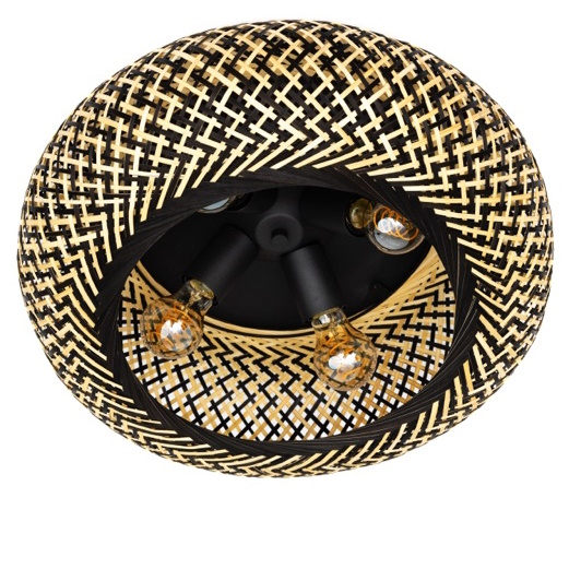 Plafondlamp naturel Otis Ø50cm