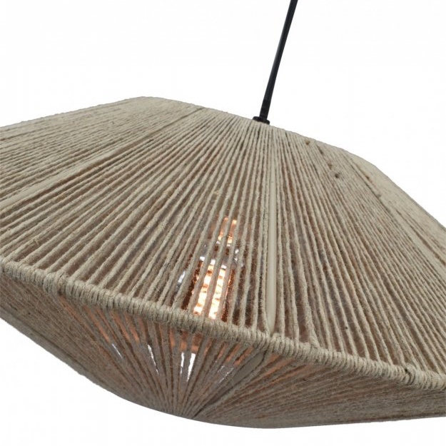 Hanglamp naturel Owen Ø65cm detail 2