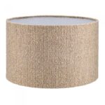 Lampenkap beige bouclé cilinder Aspen