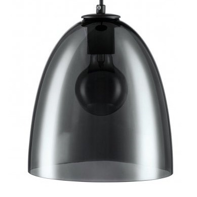 Glaskap smoke Marina ⌀22cm