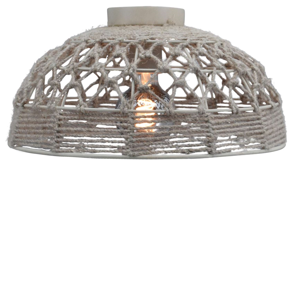 Plafondlamp jute Noah Ø35cm