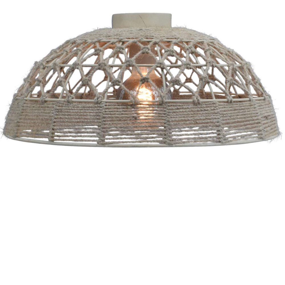 Plafondlamp jute Noah Ø45cm
