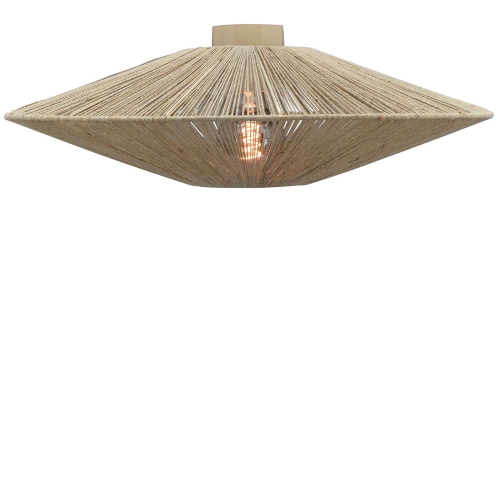 Plafondlamp jute Owen Ø65cm