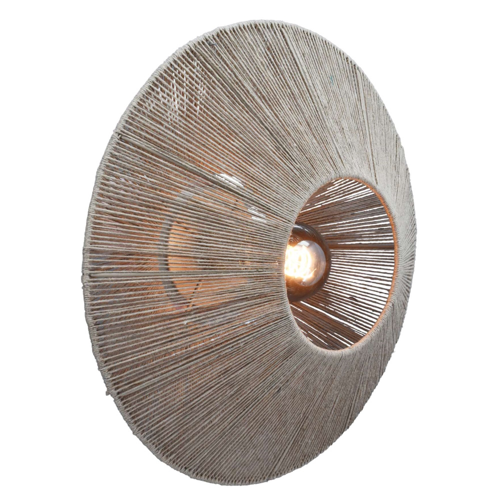 Wandlamp jute Owen Ø46cm