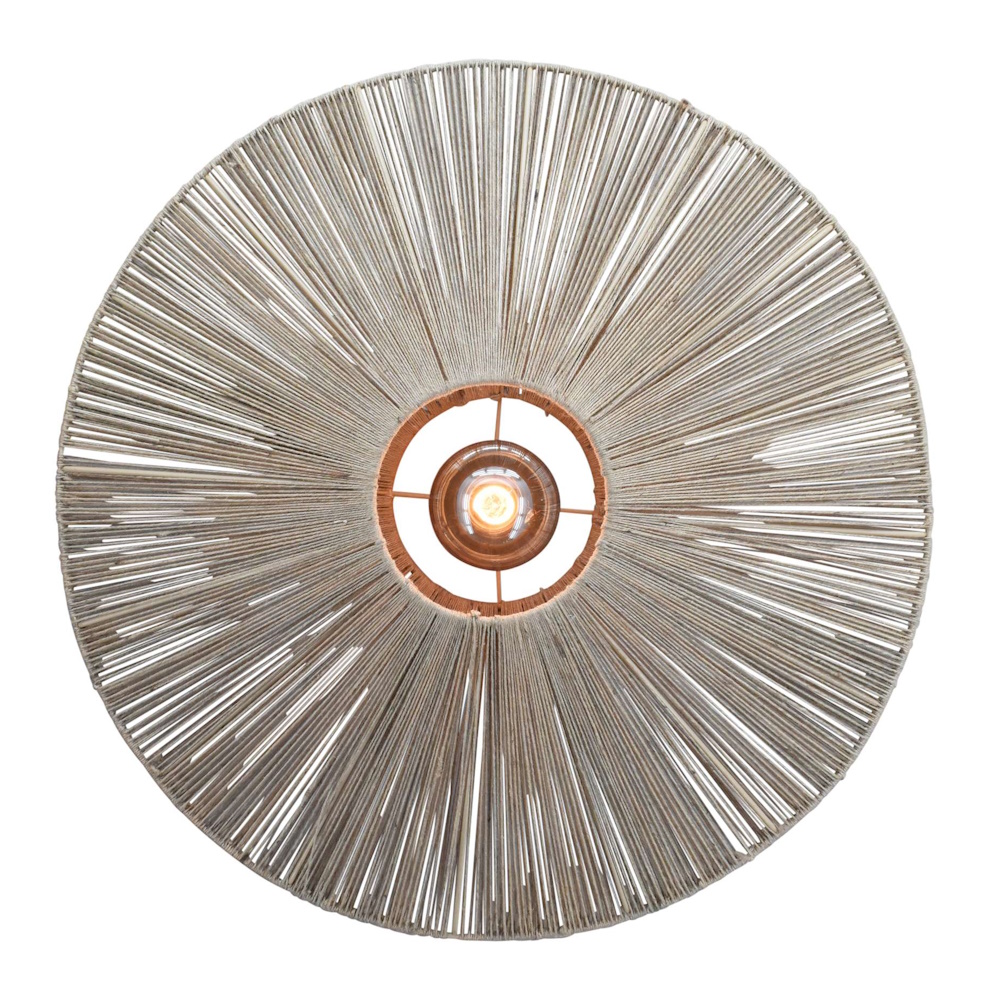 Wandlamp jute Owen Ø65cm detail 2