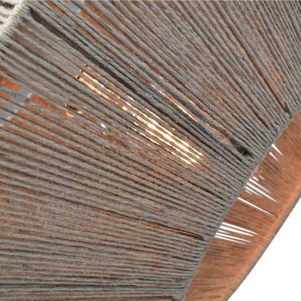 Wandlamp jute Owen Ø65cm