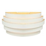 wandlamp wit Scudo H12cm