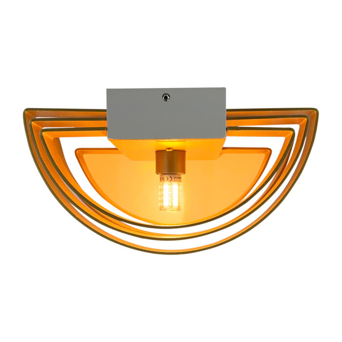 wandlamp wit Scudo H12cm detail