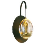 Wandlamp golden Egg 1 lichts