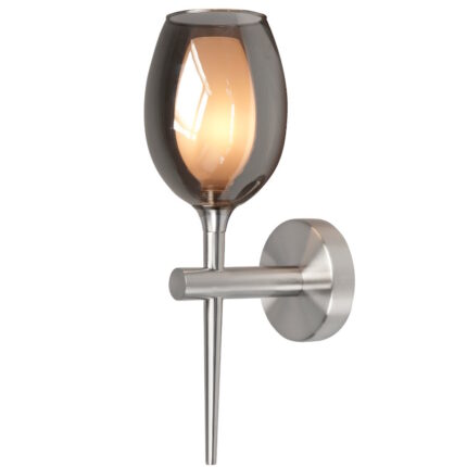 wandlamp smoke Belle H39cm