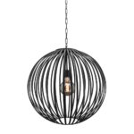 Hanglamp zwart Lido Ø50cm