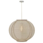 Hanglamp zand Fabric Ø48cm