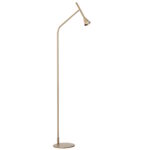 Vloerlamp taupe Kim H166cm