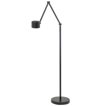 Vloerlamp zwart Kyoto H140cm