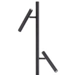 Vloerlamp zwart Nero H164cm detail