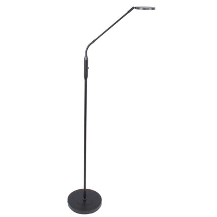 Vloerlamp zwart Palma 1 lichts