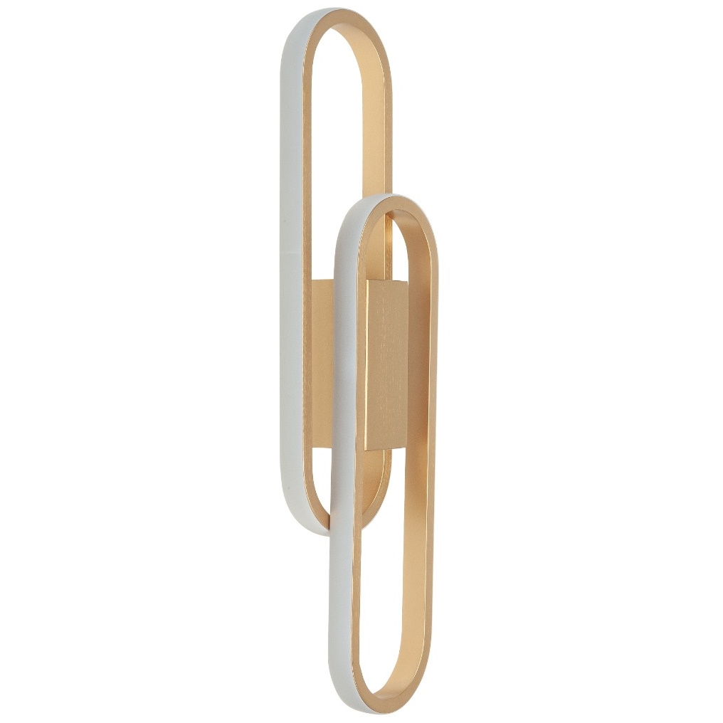 wandlamp goud Anello 2 lichts