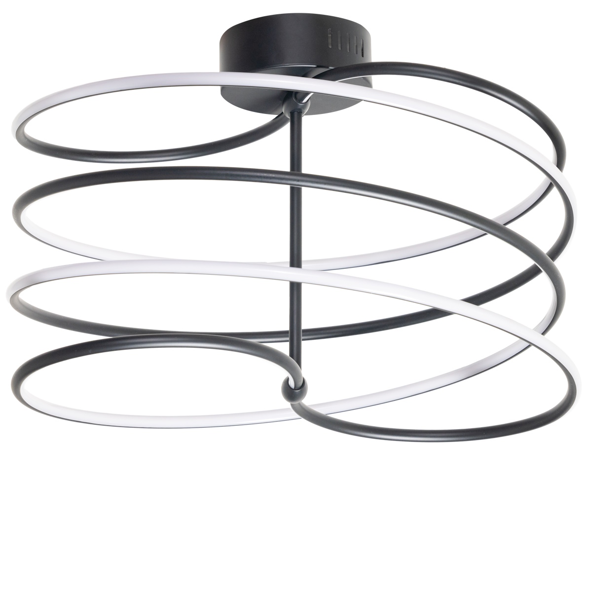 Plafondlamp zwart Slinger LED