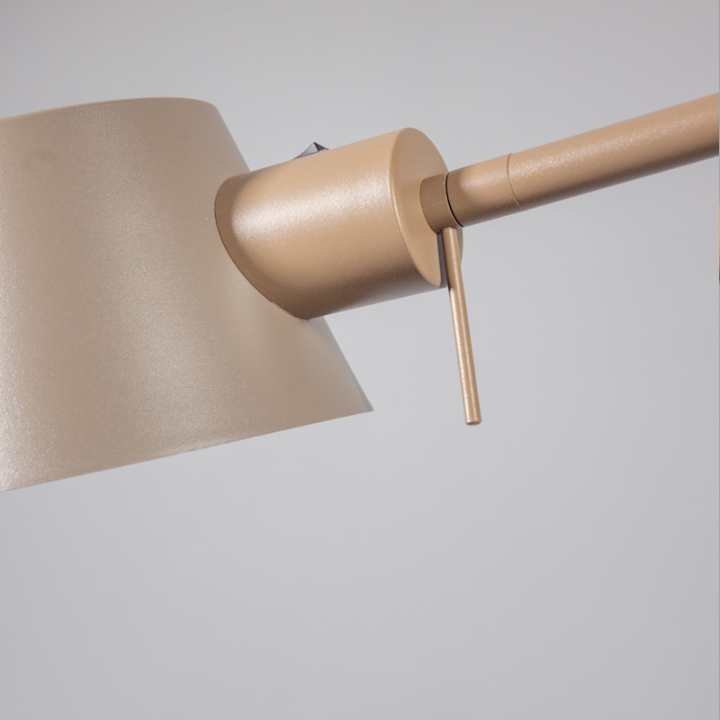 Lamp taupe Dex detail
