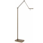 Vloerlamp brons Bolzano H140cm