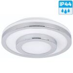 Plafondlamp chroom Master ⌀35cm
