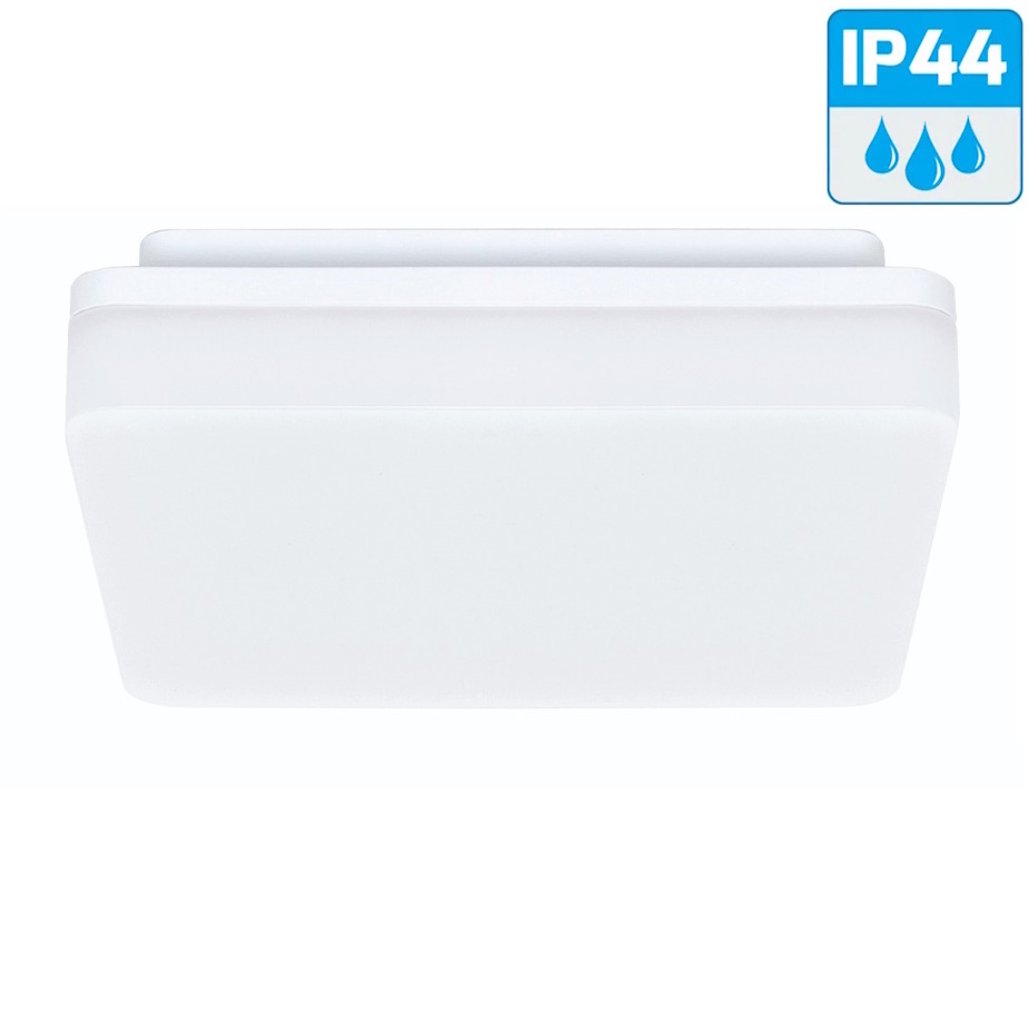 Plafondlamp wit Basic 21cm