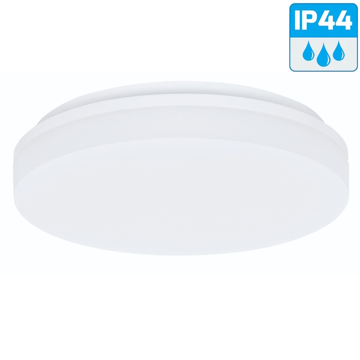 Plafondlamp wit Basic ⌀27cm