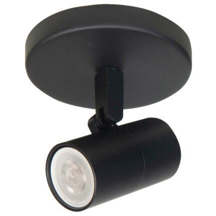 Spot zwart Piccolo 1 lichts