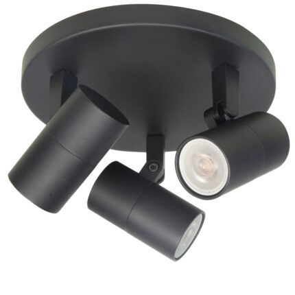 Spot zwart Piccolo 3 lichts