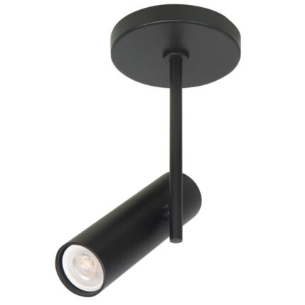 Spot zwart Trend 1 lichts
