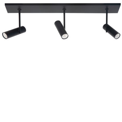 Spot zwart Trend balk 3 lichts