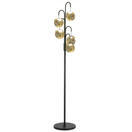Vloerlamp amber Melina