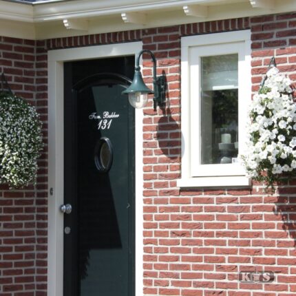 Buitenlamp Rimini groen H45cm sfeer