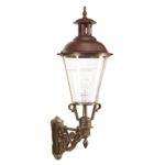 Buitenlamp Zierikzee brons-koper H92cm