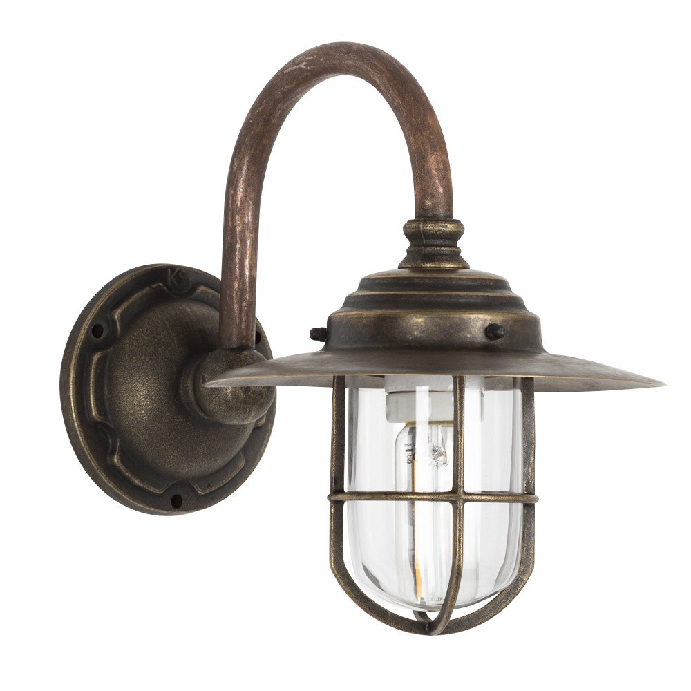 Buitenlamp Barro brons H29cm