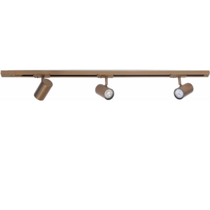 Railsysteem brons Track S7010 3-lichts