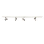 Railsysteem nikkel Track S7011 4-lichts