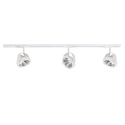 Railsysteem wit Track S7003 3-lichts