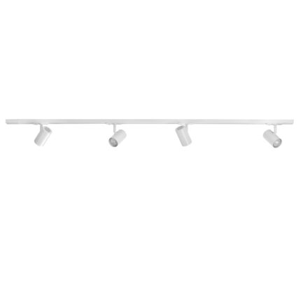 Railsysteem wit Track S7011 4-lichts