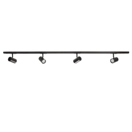 Railsysteem zwart Track S7011 4-lichts