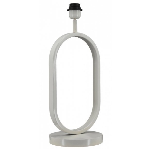 Tafellamp beige Alan H44cm detail