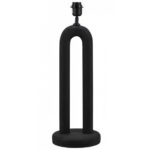 Tafellamp zwart Milano H50cm