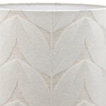 Lampenkap wit cilinder Jasmin detail