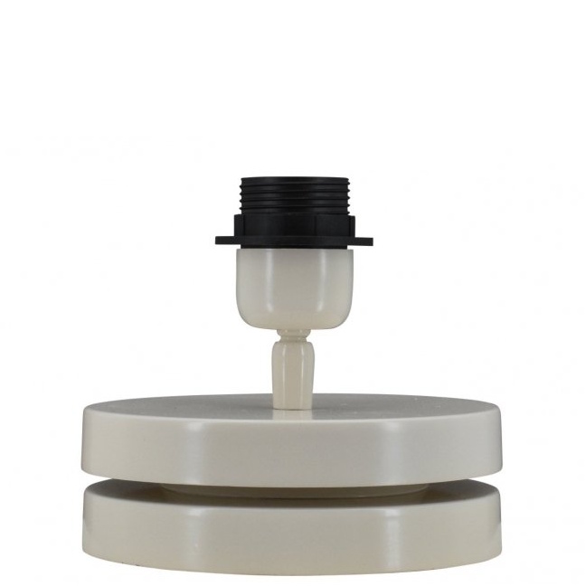 Tafellamp beige Livio Ø15cm