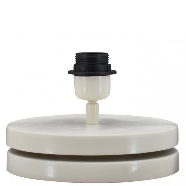 Tafellamp beige Livio Ø20cm