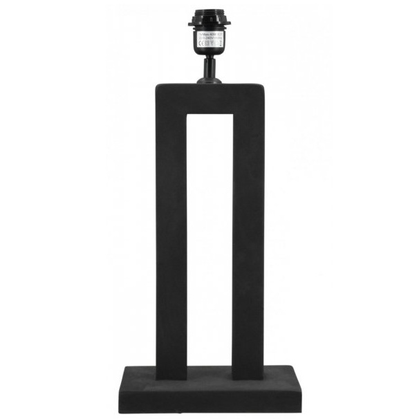 Tafellamp zwart Modena H40cm