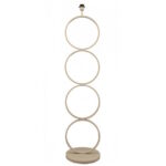 Vloerlamp taupe Salina H138cm