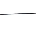 track rail zwart 2 meter