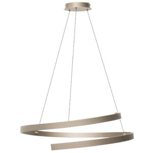 Hanglamp zand Remona ø80cm LED