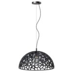 Hanglamp zwart The Open Ø50cm